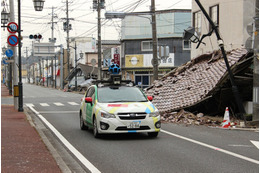 Googleストリートビュー、福島県の浪江町内の撮影を開始……「警戒区域」と「計画的避難区域」 画像