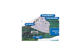 飛鳥建設、ダム工事現場の法面挙動監視に「Webリアルタイム監視システム」を適用 画像