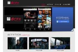 NTTドコモ、「dビデオ」の会員数が400万を突破 画像