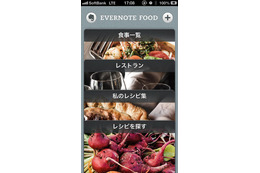 エキサイトの「E・レシピ」が「Evernote Food」と連携 画像