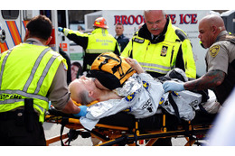 ［フォトレポート］ボストンマラソン爆発テロ　4月15日爆発直後 画像