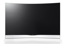 LG、IMAXシアターのような画面がカーブする55型有機ELテレビ 画像