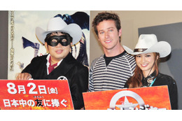 次世代スター、アーミー・ハマー来日! 画像