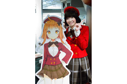 「ファンタジスタドール」主人公・うずめ役の大橋彩香さん 早くもアキバに登場 画像