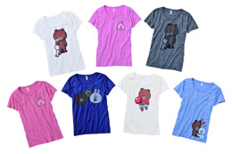 ライトオンからLINEキャラのTシャツ 画像