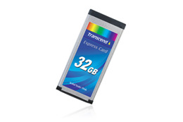 トランセンド、USB2.0&ExpressCard/34対応の32GBフラッシュメモリ 画像