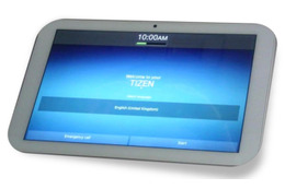 システナ、モバイルOS「Tizen」を搭載したタブレットを開発 画像
