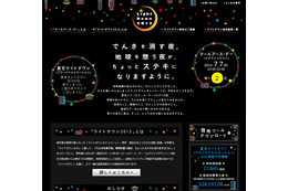 七夕の夜は明かりを消して……全国のライトアップ施設で消灯する「ライトダウン  2013」 画像