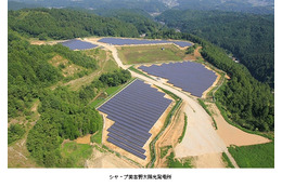 シャープ、太陽光発電所の商業運転を開始……奈良県と北海道 画像