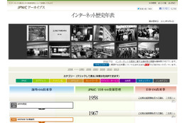 JPNIC、50年以上の変遷を追う「インターネット歴史年表 正式版」公開 画像