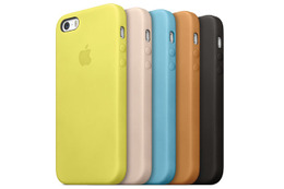 Apple、純正の「iPhone 5s」「iPhone 5c」向けカバー……5c用が3,080円