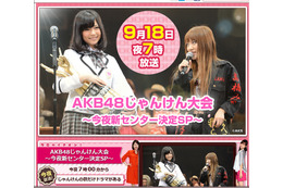 今年のシンデレラは誰？　「AKB48 じゃんけん大会」今夜生放送 画像