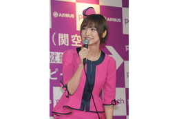 Peachに篠田麻里子ラッピングの機体!篠田自身もCAで搭乗 画像