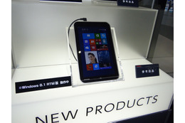 【CEATEC 2013 Vol.35】東芝、初のWindows 8.1搭載タブレットを参考展示……テレビ向クラウドサービスも強化 画像