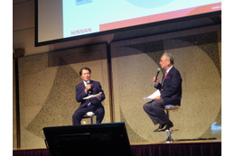 【CEATEC 2013 Vol.42】日産山下副社長、自動運転は自動車技術の一大転換期に 画像