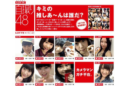 HKT48メンバーが“あ~ん”……単独CM出演をかけて擬似恋愛動画を公開中 画像