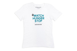 マイケル・コース、飢餓撲滅特別Tシャツを5都市で配布 画像