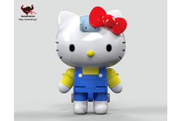 キティちゃんが超合金のロボットになって登場! 2014年発売 画像