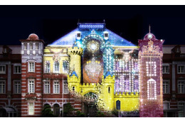 東京駅丸の内駅舎がプロジェクションマッピングのスクリーンに 12月21-28日 画像