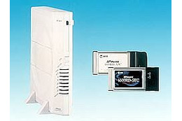 NTT東、11bの無線LANに対応した多機能ダイアルアップルータ「IPMATE1600RDワイヤレスセットC」発売 画像