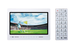 KDDI、フルセグ録画、Miracast対応の10型フォトフレーム「PHOTO-U TV」を14日に発売 画像