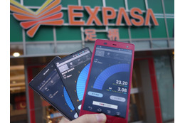 【SPEED TEST】帰省ラッシュピーク目前!東名高速SAでスマホの通信速度をチェック 画像