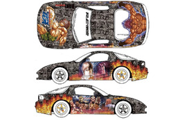 「グラップラー刃牙」「花の慶次」 痛車になって東京オートサロン2014に登場 画像