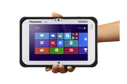 【CES 2014】パナソニック、堅牢「TOUGHPAD」に7型Windowsモデル……Haswell搭載でファンレスに 画像