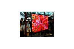 【CEATEC 2007 Vol.9】薄型から超薄型へ!厚さ22mmの次世代薄型テレビの試作品が展示中<更新:動画追加> 画像