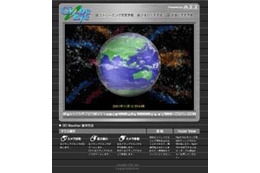 AIIと日本気象協会、3D地球映像で気象情報を提供する「Globe Eye」スタート。旅行コンテンツへの応用も 画像