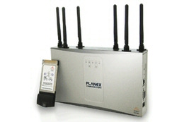 最大108Mbpsの無線LAN製品が登場。複数のアンテナを搭載することで高速化を実現 画像
