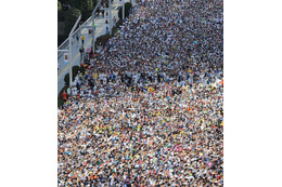 東京マラソン2014、ランナーの記録と予測位置をウェブで提供 画像