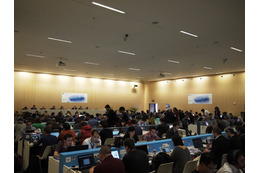 【MWC 2014 Vol.43】混み合うプレスルーム、Wi-Fi環境はなかなか快適! 画像