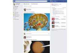 Facebook、ニュースフィードのデザインを変更……画像をより大きく 画像