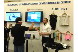 【Wearable Tech Expo 2014】博報堂DYグループ、3つの海外企業を紹介 画像