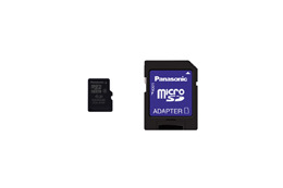 松下、ケイタイのメモリアップに最適！　4GBのmicroSDHCカード——誤飲防止の苦味剤塗布 画像