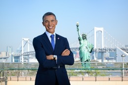 オバマ大統領すでに来日?! 日本観光する写真が…… 画像