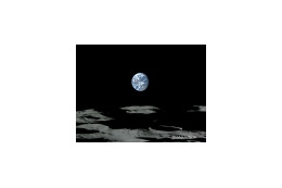 「かぐや」地球の出のハイビジョン動画撮影も成功! 画像