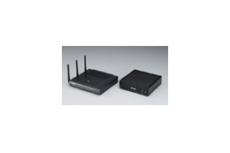 バッファロー、ネットワーク対応テレビをワイヤレスでインターネット接続する無線LANセット 画像