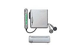 シャープ、1ビットデジタルアンプ搭載のポータブルMDプレーヤー 画像