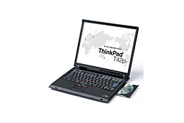 IBM、Pentium M 755&MOBILITY FIRE GL T2搭載のThinkPad T42p——455,700円から 画像