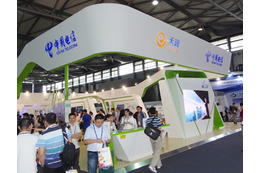 【Mobile Asia Expo 2014 Vol.12】TD-LTE対応のデータ通信端末を展示するチャイナテレコム 画像