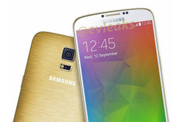 「GALAXY S5」の強化版「GALAXY F」goldenモデルの写真が流出 画像