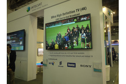 【CommunicAsia 2014 Vol.6】ロンドンの4Kコンテンツをシンガポールの展示会場に伝送 画像