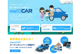 中古車個人売買のマッチングサービス「mieruCAR」開始 画像