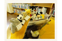 図書館で人気の「ぬいぐるみのお泊り会」って何だ? 画像