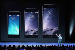 アップル iPhone 6/iPhone 6 Plusを発表……4.7インチ/5.5インチ 画像