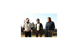 松坂のパワーにハニカミ王子も唖然! 夢のゴルフ対決 画像