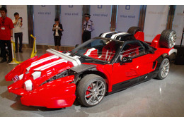 『仮面ライダードライブ』の愛車は初期型ホンダ NSXがベース 画像