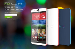ブームはセルフィー強化!?　HTCも自分撮り特化のスマートフォン「Desire Eye」発表 画像